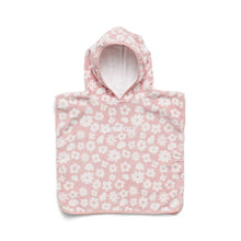 Load image into Gallery viewer, BABY HOODED TOWEL Blush Floral
