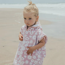 Load image into Gallery viewer, BABY HOODED TOWEL Blush Floral
