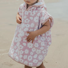 Load image into Gallery viewer, BABY HOODED TOWEL Blush Floral
