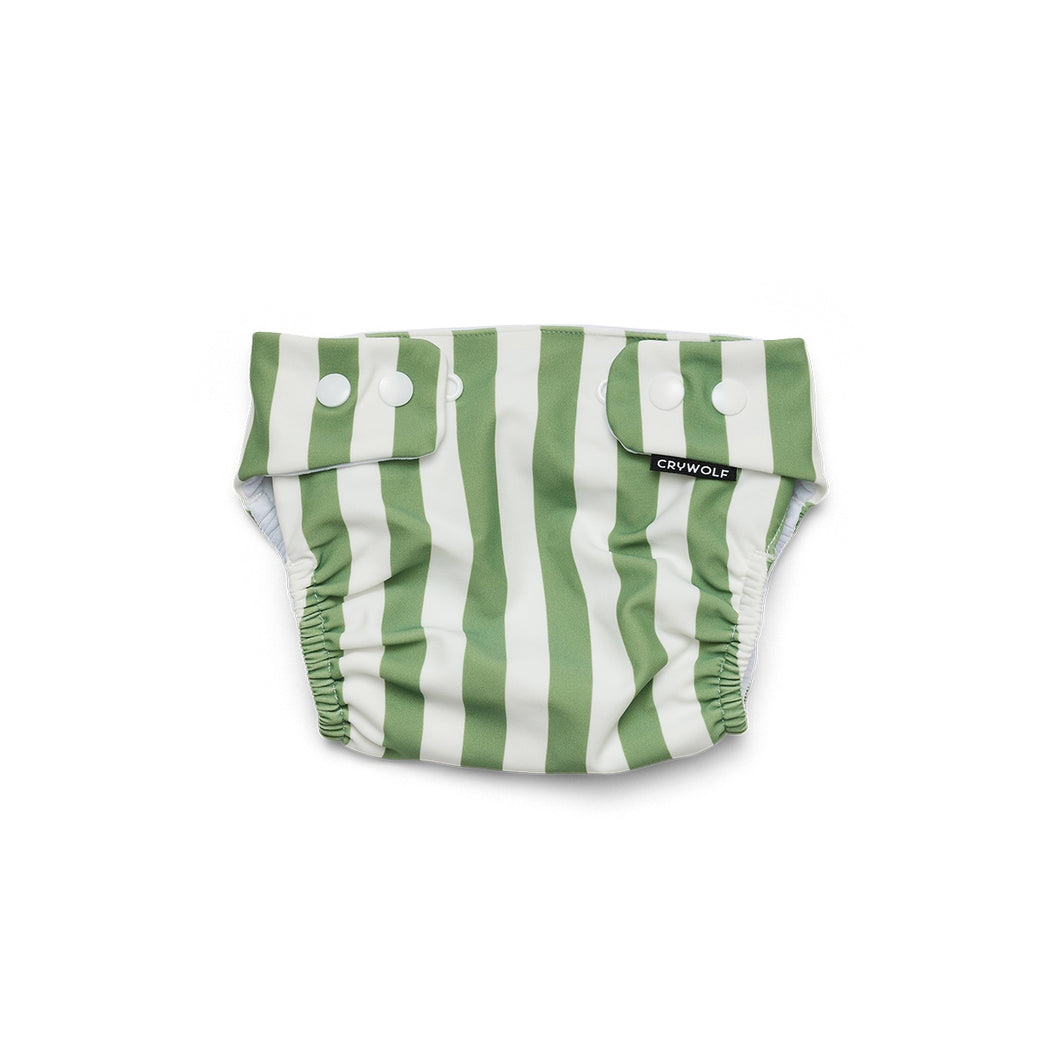 REUSABLE SWIM NAPPY Coastal Stripe  1-2 Years