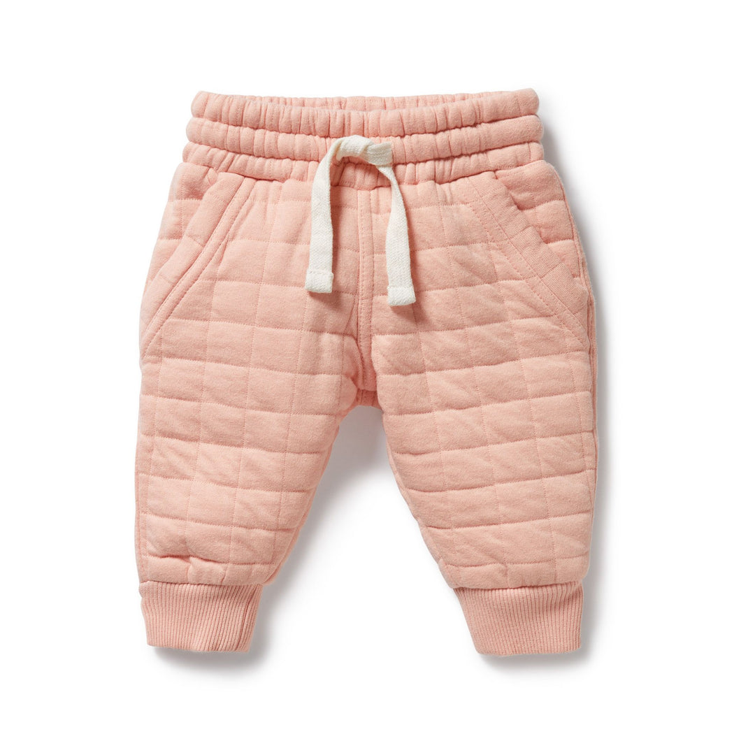 Pretty Pink  Quilted Pant